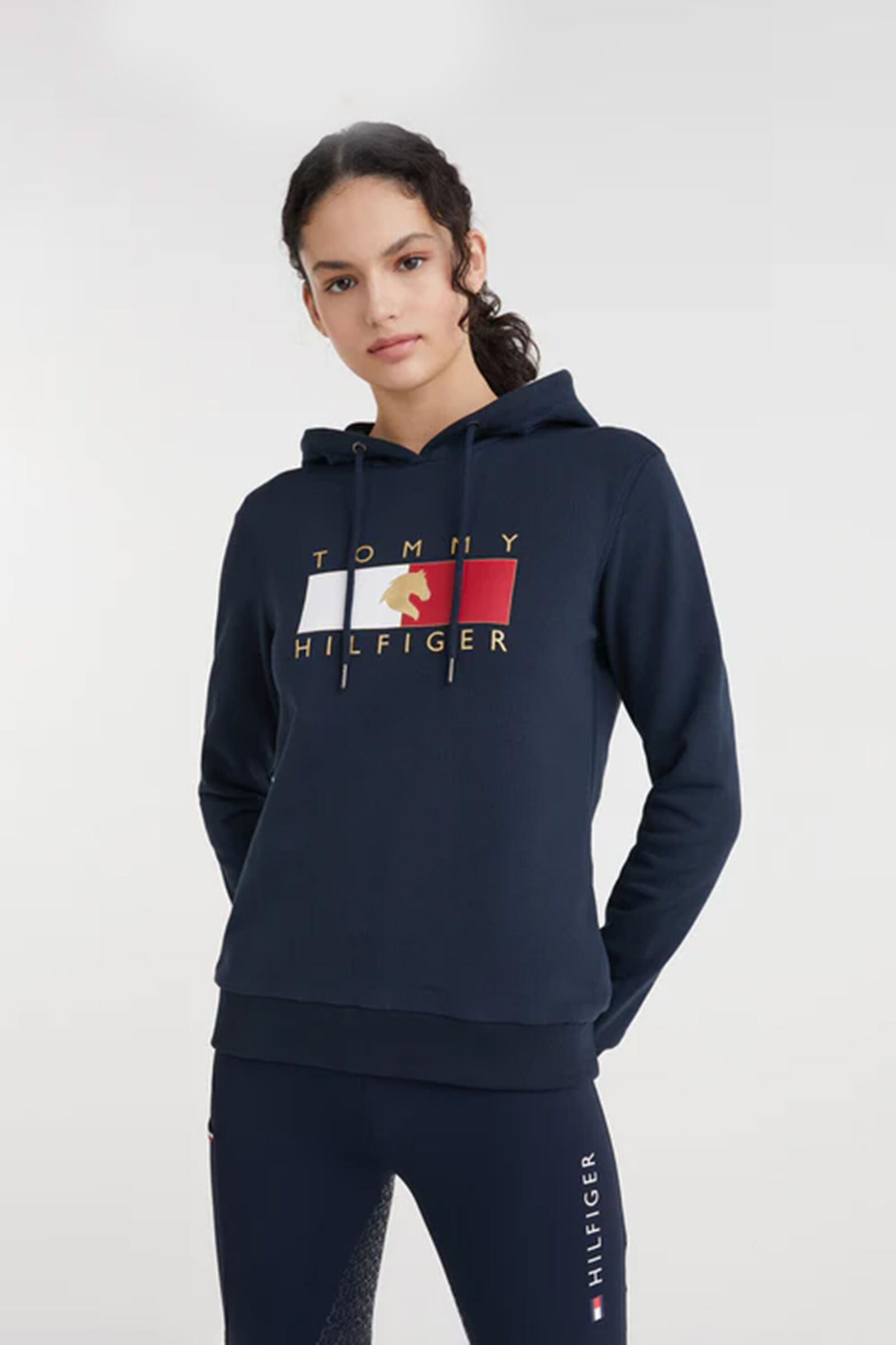 Tommy hilfiger 2025 trui grijs dames