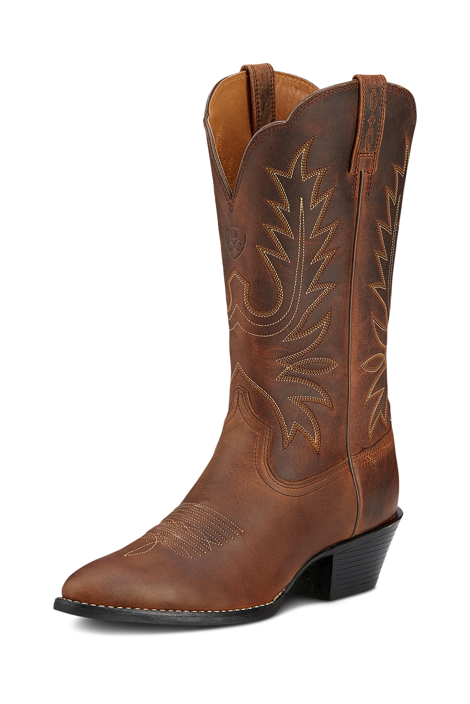 Ariat heritage r shop toe western boot