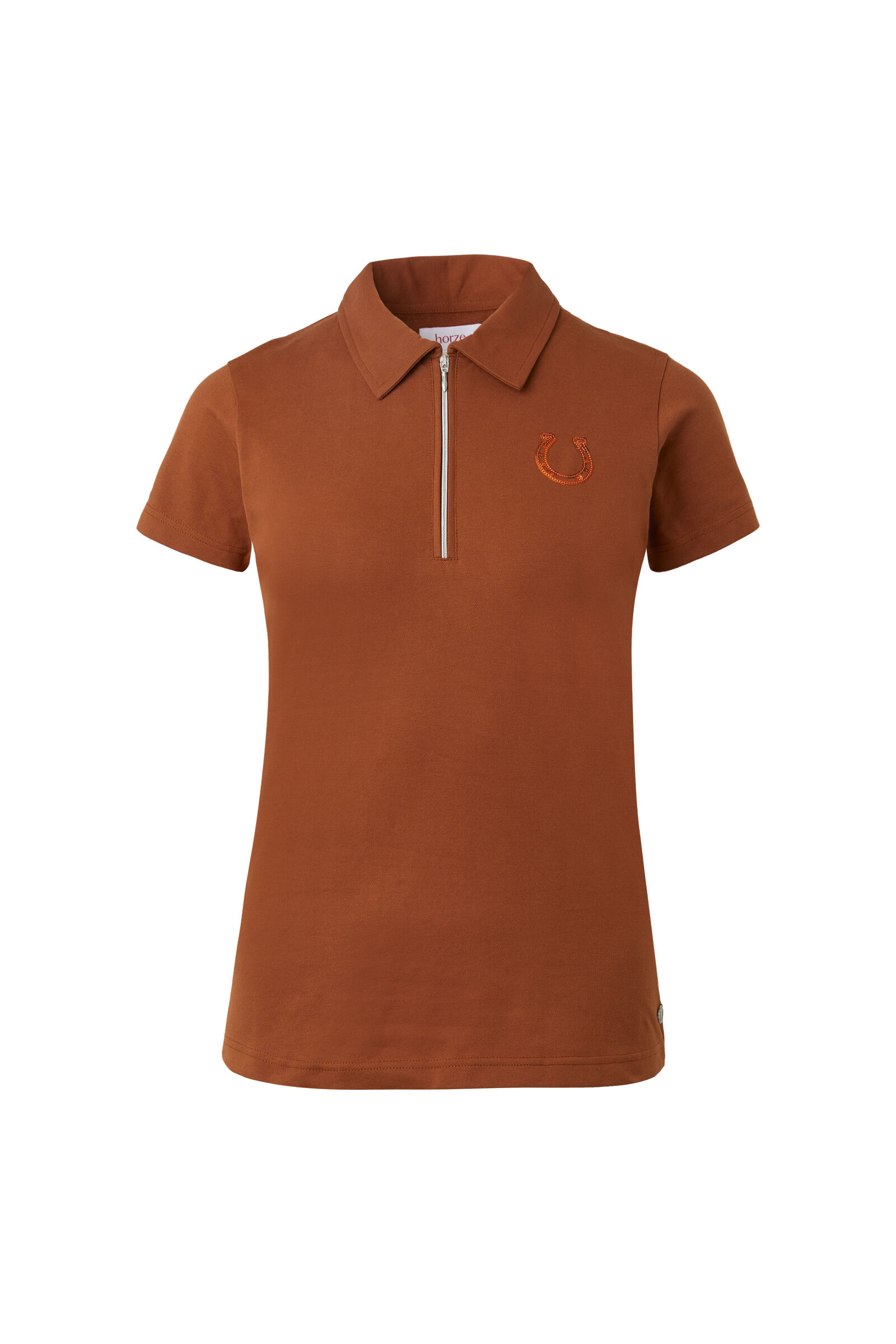 Katoenen poloshirt dames store