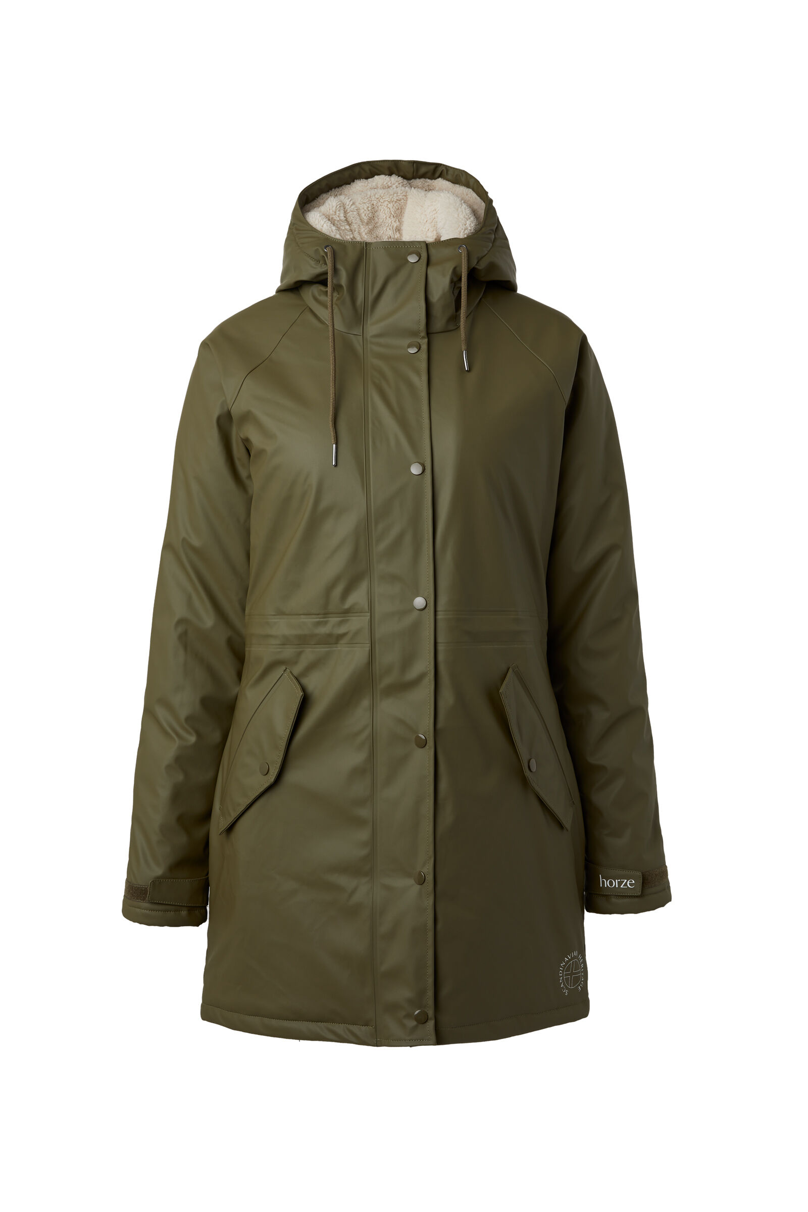 Regenjas clearance met fleece