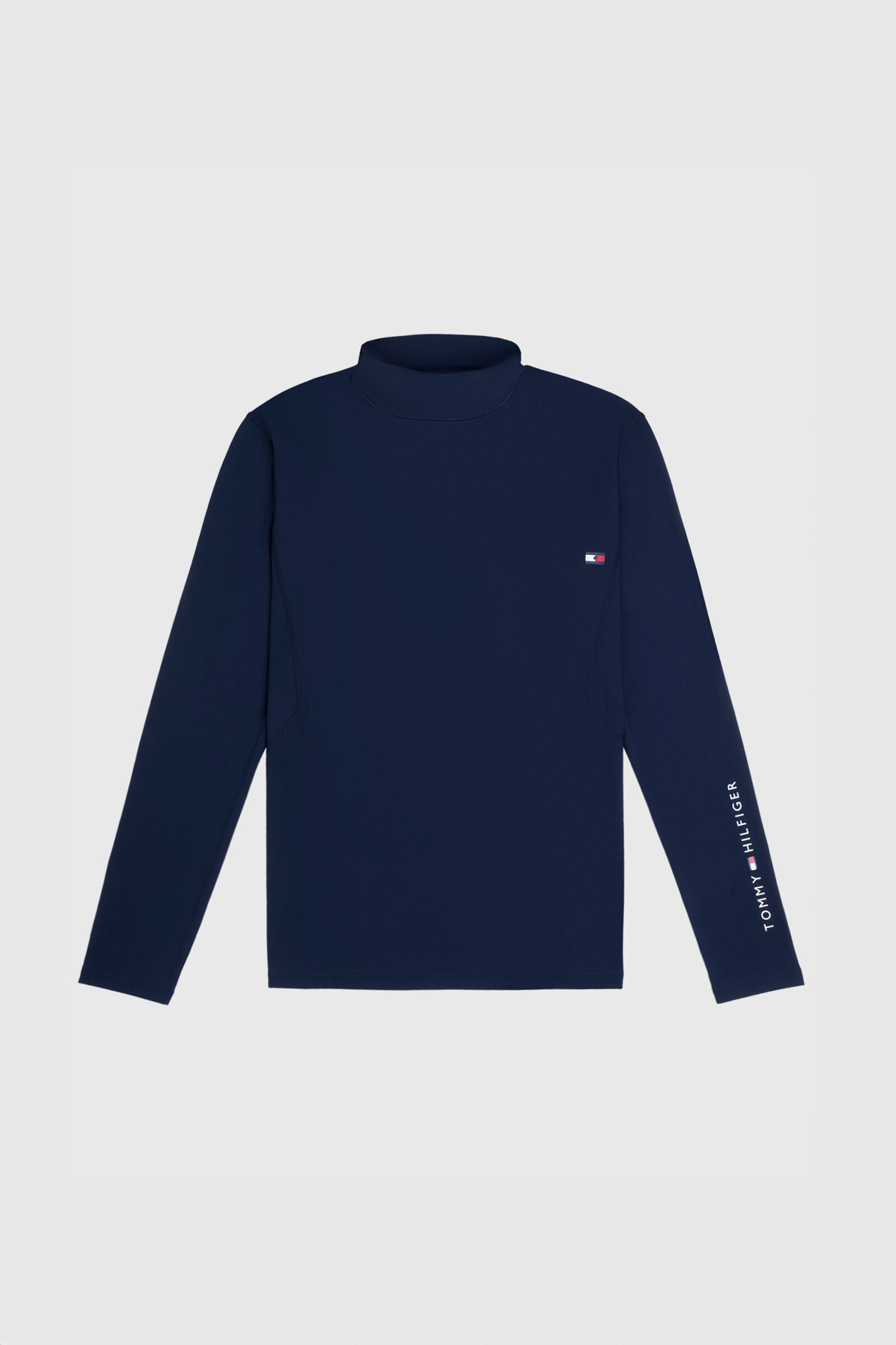 Tommy Hilfiger Equestrian Phoenix heren shirt met lange mouwen en hoge hals
