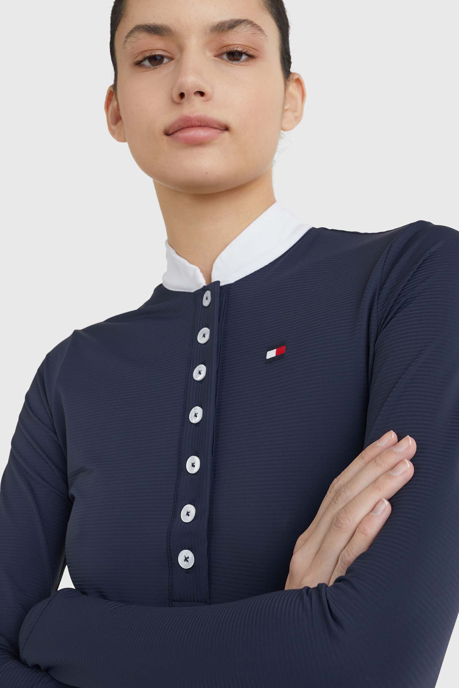 Koop Tommy Hilfiger Equestrian Longsleeve Wedstrijdshirt dames